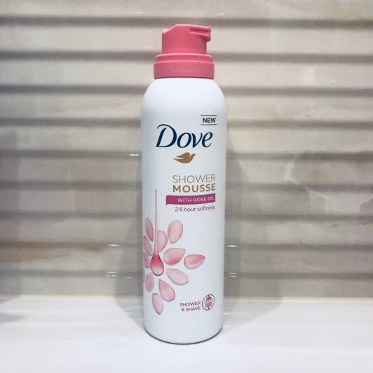 Dove Shower mousse, Pianka do golenia i pod prysznic, Rose oil