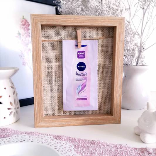 Nivea Hairmilk, Szampon do włosów, Natural Shine, Włosy matowe i zmęczone