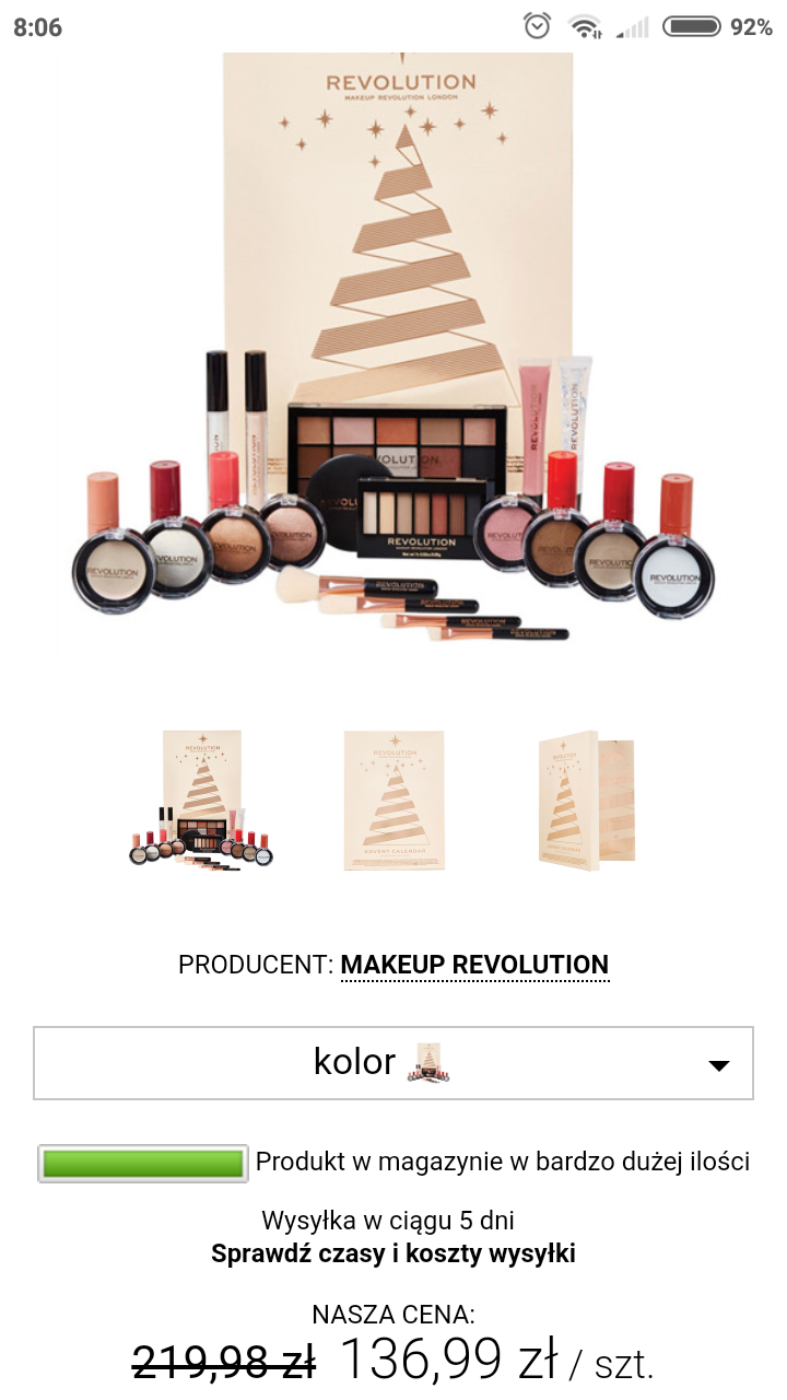 Kalendarze adwentowe 2018