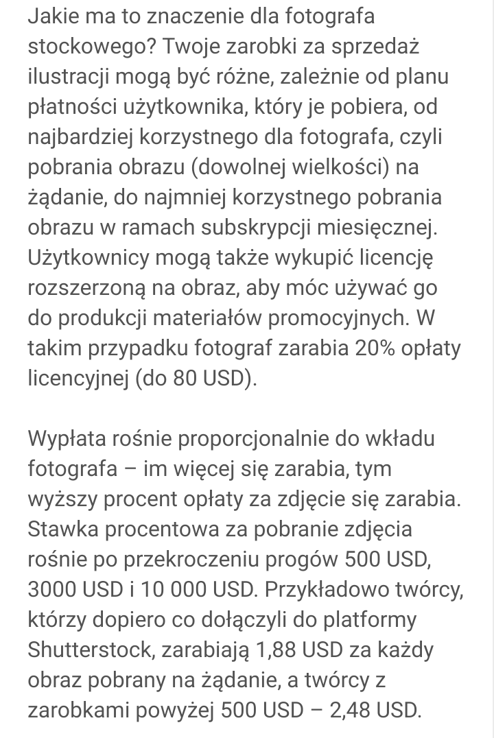 Fotografia - jak zarobić w internecie?