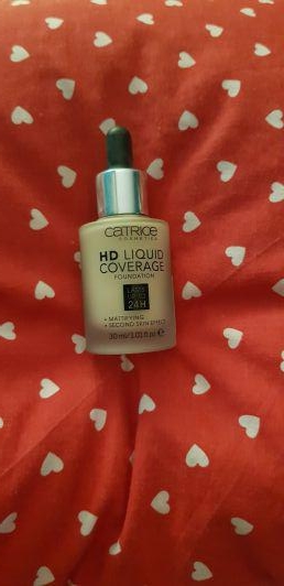 Catrice HD Liquid Coverage, Podkład do twarzy, nr 010 Light Beige