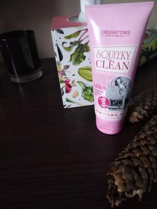 Creightons Squeeky Clean, Balsam do ciała, Saint Or Shimmer Lotion