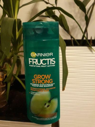 Garnier Fructis, Grow Strong, Szampon wzmacniający do włosów osłabionych