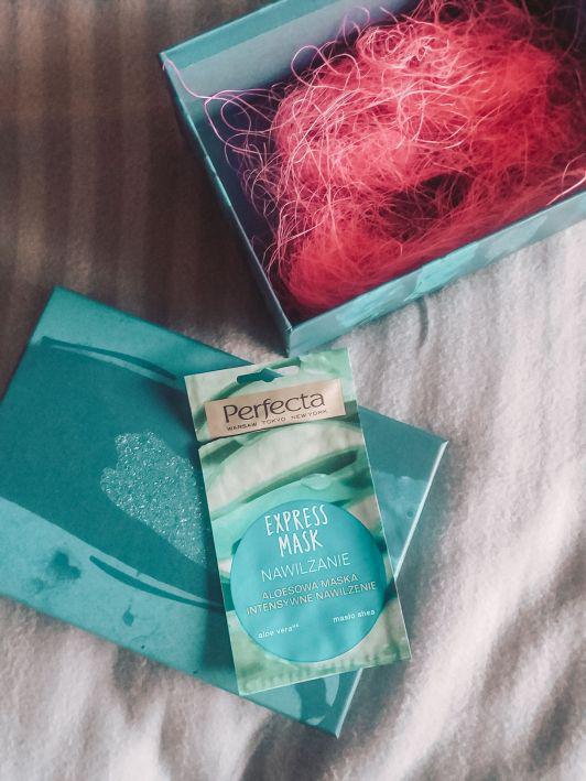 Perfecta Express Mask, Nawilżanie, Aloesowa maseczka do twarzy