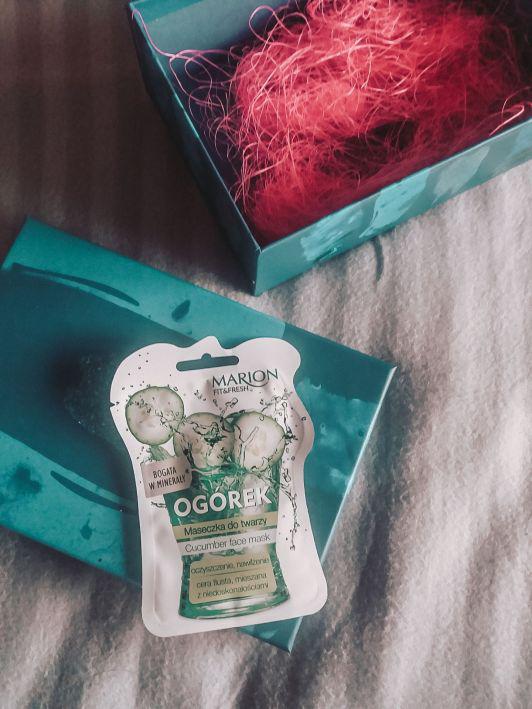 Marion Fit&Fresh, Maseczka do twarzy, Ogórek