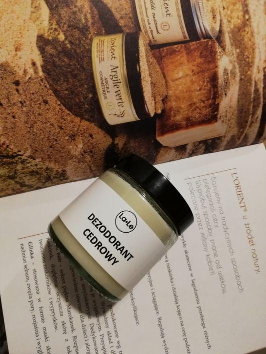 La le dezodorant cedrowy w kremie 