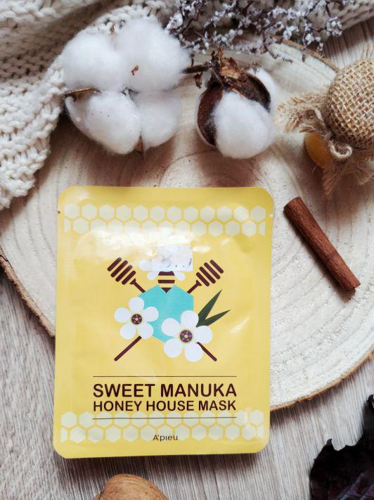 A'pieu Maska do twarzy w płacie, Sweet Manuka Honey House Mask