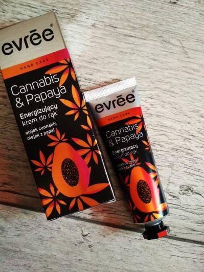 Evree Krem do rąk, Cannabis & Papaya