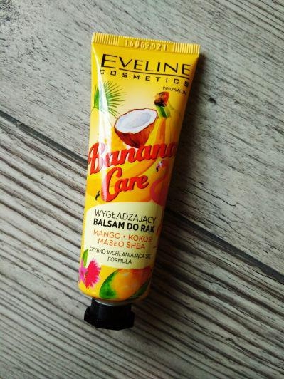 Eveline Balsam do rąk, Wygładzający, Banana Care