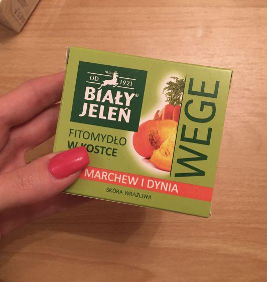 Biały Jeleń Wege, Fitomydło w kostce, Marchew i Dynia