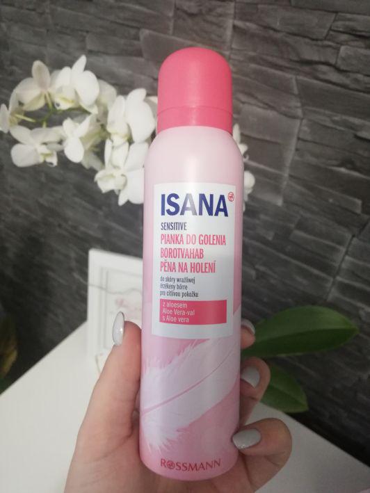 Isana Pianka do golenia, Sensitiv, Z aloesem, Skóra wrażliwa