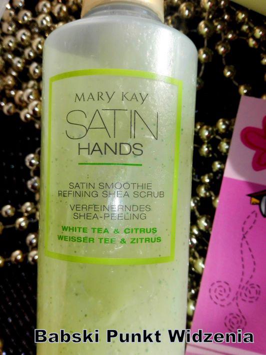 Mary Kay Satin Hands, Peeling wygładzający, White Tea i Citrus