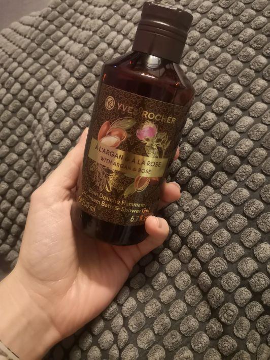 Yves Rocher Orientalny żel po prysznic i do kąpieli, olejek arganowy i róża