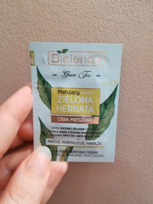 Bielenda Green Tea, Krem do twarzy, Matujący, Cera mieszana