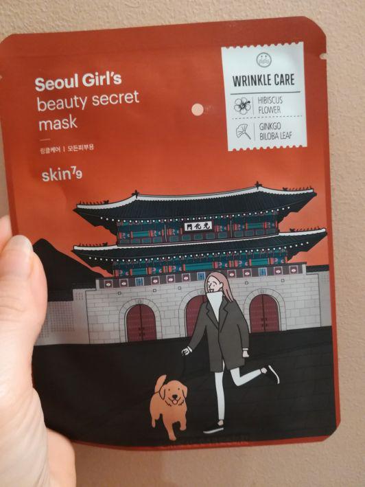 SKIN 79 Maska do twarzy w płacie, Seoul Girl's beauty secret mask, Wrinkle Care