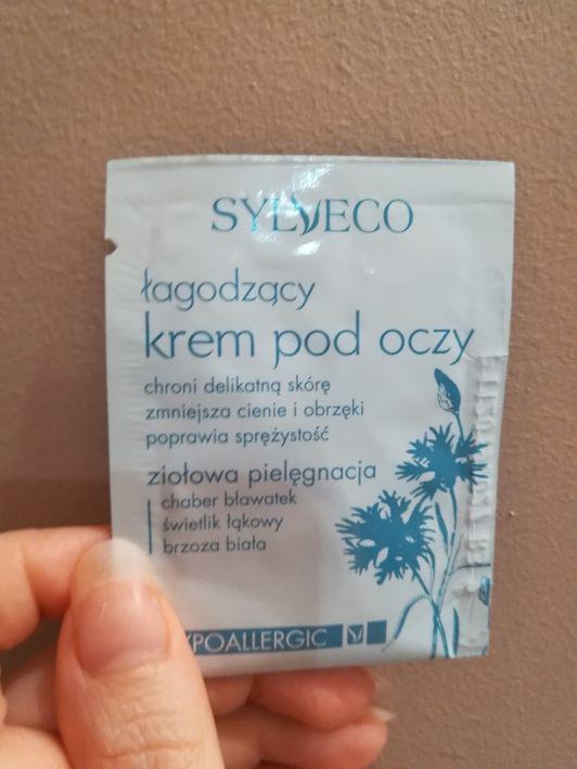 Sylveco Krem pod oczy, Łagodzący, Chaber, Bławatek, Świetlik łąkowy, Brzoza biała