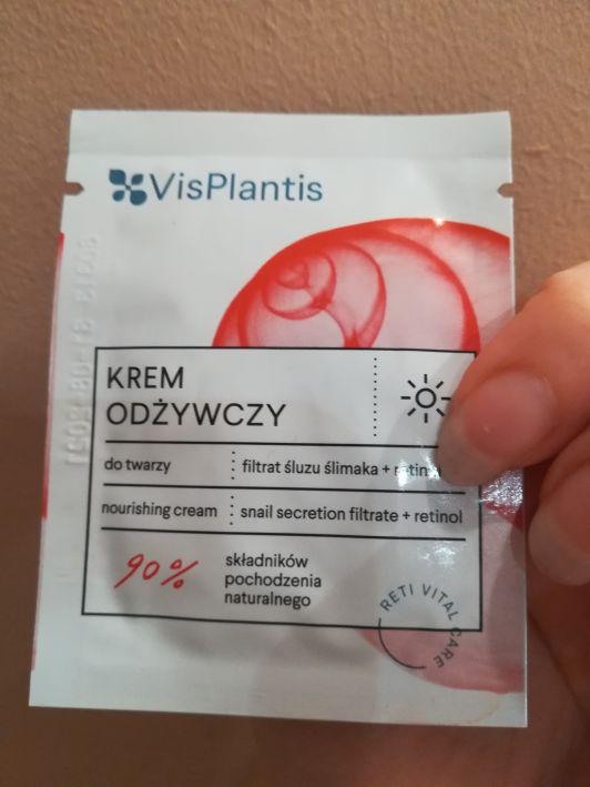 Vis Plantis Krem do twarzy na dzień, filtrat śluzu ślimaka + retinol