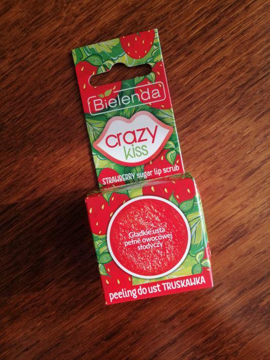 Bielenda Truskawkowy peeling cukrowy do ust