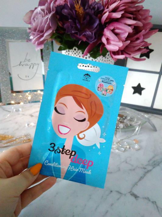 Odżywcza maska w formie czepka - Dr. Mola 3 Step Deep Hair Conditioning Mask