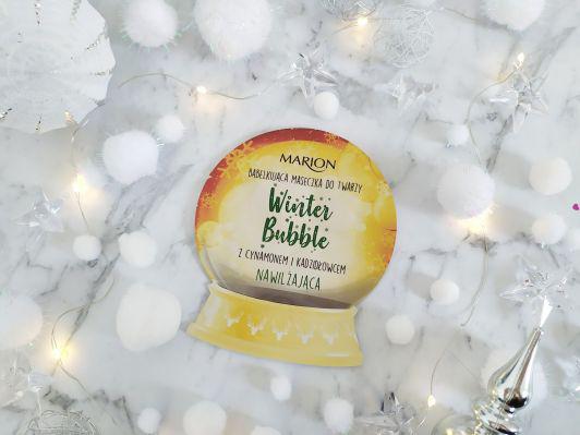 Marion Winter Bubble, Maseczka do twarzy, Bąbelkująca, Nawilżająca, Z cynamonem i kadzidłowcem