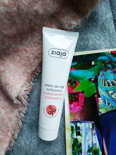 Ziaja Krem do rąk, Ochronny, Ekstrakt z bawełny