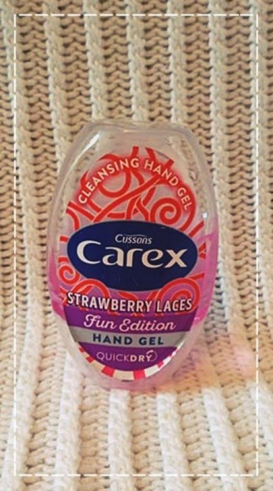 Carex Antybakteryjny żel do rąk, Strawberry Laces