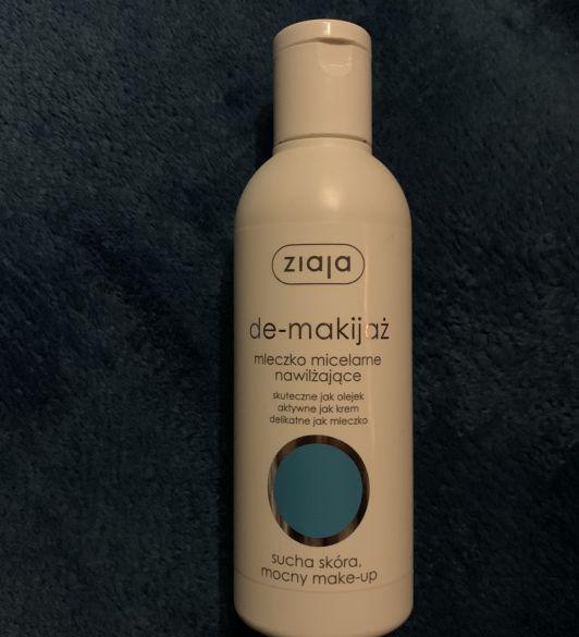 Ziaja de-makijaż, Mleczko micelarne nawilżające, Sucha skóra, Mocny make-up