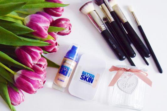 puder i podkład Maybelline super stay better skin odcień 010 ivory