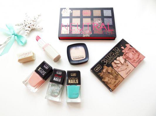 kosmetyki Wibo do makijażu twarzy oczu i lakiery do paznokci