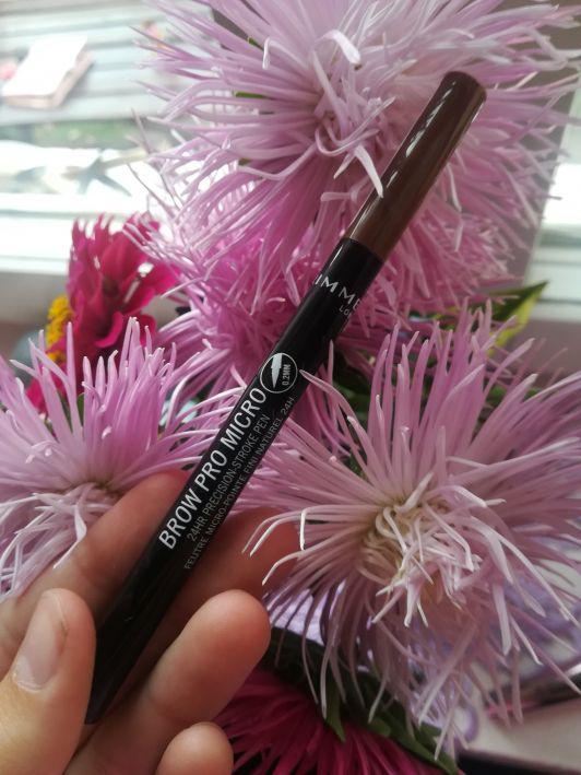 Rimmel Brow Pro Micro, Pisak do brwi, 002 Honey Brown