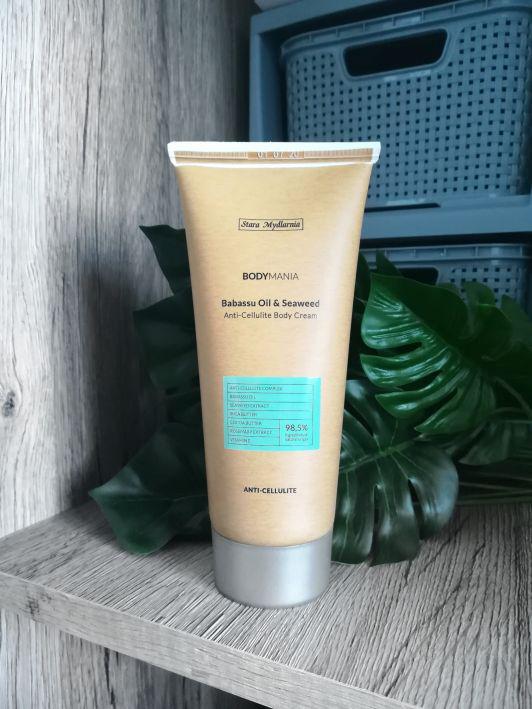 Stara Mydlarnia Bodymania, Babassu Oil & Seaweed, Krem do ciała, Antycellulitowy