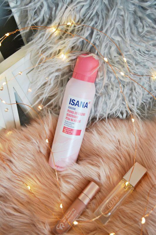 Isana Sensitive, Pianka do golenia, Z aloesem, Skóra wrażliwa