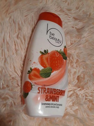 BeBeauty Care, Żel pod prysznic, Strawberry & Mint