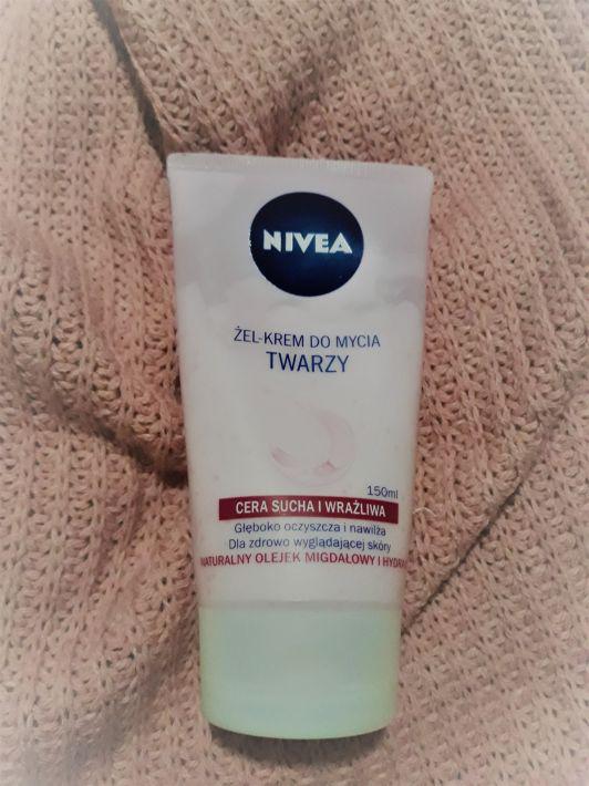 Nivea Żel - Krem do mycia twarzy, Cera sucha i wrażliwa