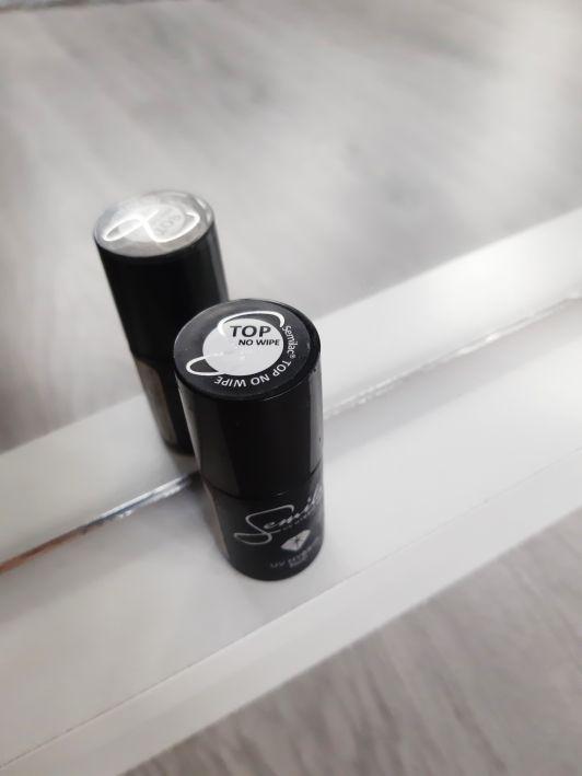 Semilac Top do lakierów hybrydowych, No Wipe