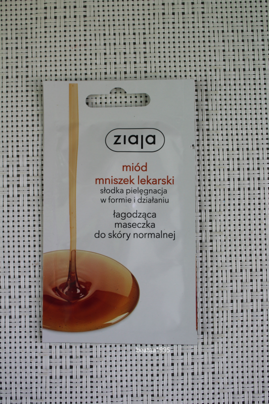 Ziaja Maseczka do twarzy, Miód i mniszek lekarski, Łagodząca, Skóra normalna