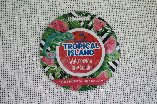 Marion Tropical Island, Peeling do twarzy, Energetyzujący, Arbuz