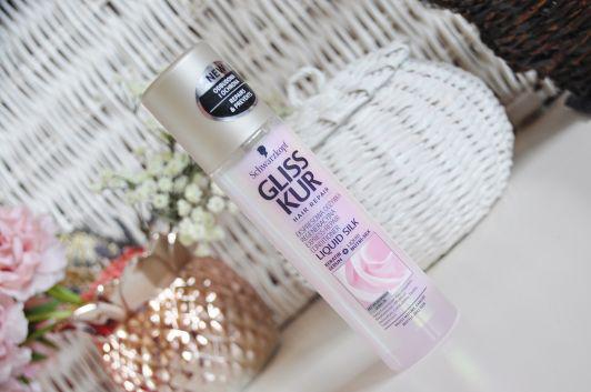 Schwarzkopf Gliss Kur, Liquid Silk, Odżywka do włosów w sprayu, Regeneracyjna