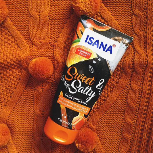 Isana Peeling pod prysznic, Sweet & Salty 