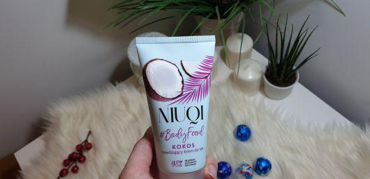 NIUQI BodyFood Kokos, nawilżający krem do rąk