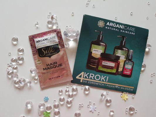 Arganicare Silk, Hair Masque, Maska do włosów, Z jedwabiem