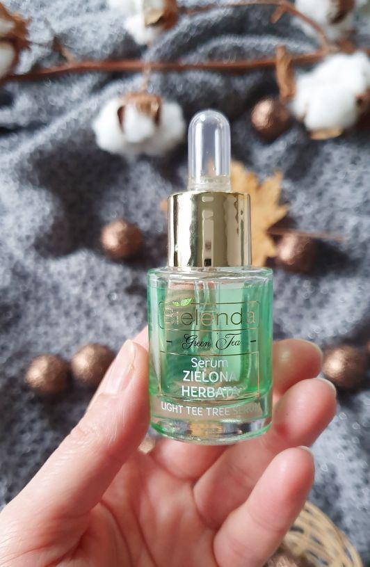 Bielenda Green Tea, Serum do twarzy, Cera mieszana, Zielona hebata