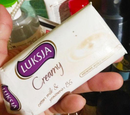 Mydło w kostce milk&provitamin B5- Luksja