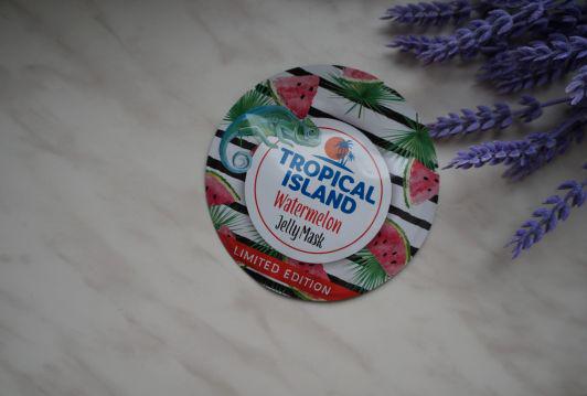 Marion Tropical Island, Maseczka do twarzy, Jelly Mask, Nawilżająca, Watermelon
