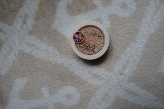Lovely Gold Highlighter, Rozświetlacz do twarzy, Złoty