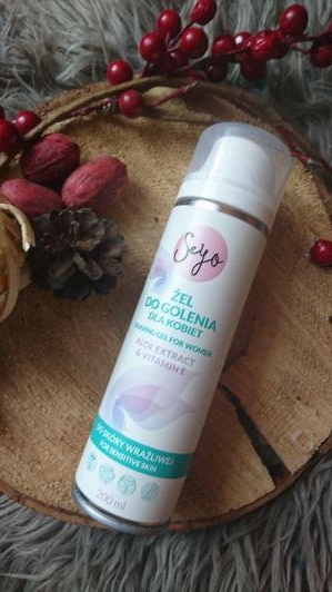 Seyo Żel do golenia, Dla kobiet, Aloe Extract & Vitamin E, Do skóry wrażliwej
