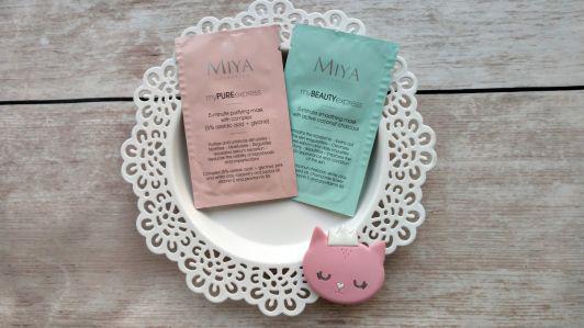 Maseczki MIYA myPUREexpress i myBEAUTYexpress 