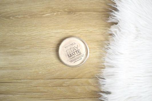 Rimmel Stay Matte, Puder do twarzy, nr 001 Transparent