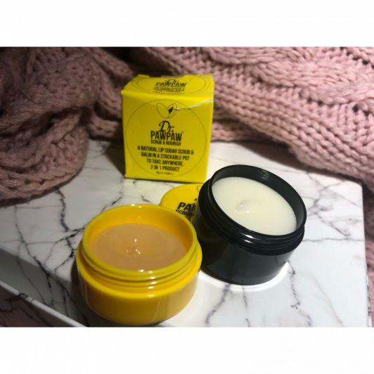Peeling i balsam do ust pawpaw