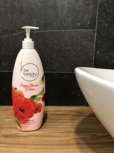 BeBeauty Care, Żel pod prysznic, Kremowy, Poppy Flower & Rose